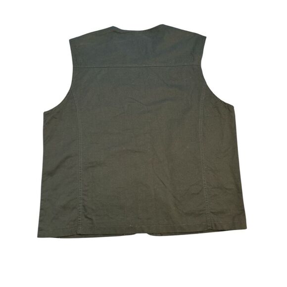 Men’s Vest  Outdoor Jacket Multi Pocket Size 2X Black - Picture 2 of 9